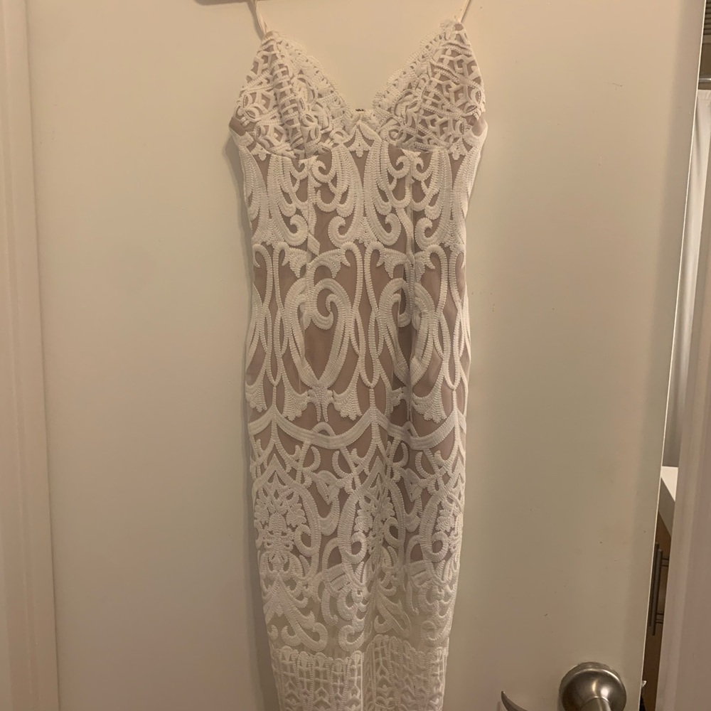 Bloomingdales white dress